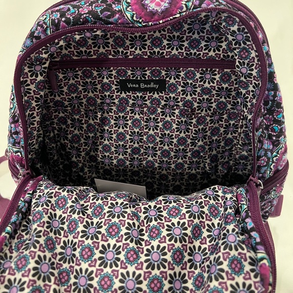 Vera Bradley Hadley Backpack Lilac Medallion *NWT*